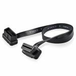 Antibreak Obd-ii OBD2 16PIN Male To Female Ribbon Extension Cable