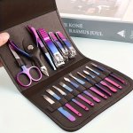 Nail Clippers Manicure Tool Set With Portable Travel Case Cuticle Nippers And Cutter Kit Professional Nail Clippers Pedicure Kit