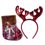 Christmas Headband And Stocking Set B1