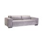 - Steinbuck Fabric 3 Seater Couch - Grey