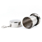 Portable Stainless Steel Folding Cup 150ML Travel Mug
