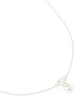 Waterproof Stainless Steel Large Bubble Letter T Necklace