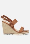 SHAE1 Espadrille Wedge - Tan