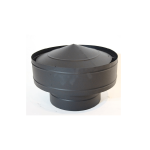 Storm Cowl 225 Mm Round Flue - Mild Steel