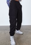Cuffed Cargo Pant - Black