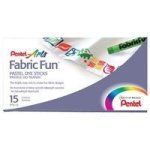 Fabricfun Pastel Dye Sticks 15 Pack
