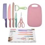 Knife Set Pastel Colours 6-PIECE