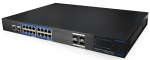 FGSW-1822VHP Planet 16-PORT 10 100TX 802.3AT Poe + 2-PORT Gigabit Tp + 2-PORT Sfp Ethernet Switch With Lcd Poe Monitor 8.3MPPS@6