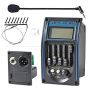 Acoustic Guitar Pickup 5 Band Eq Equalizer Guitar Preamp Piezo Pickup Tuner