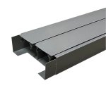 CS801 Power Skirting 2.45 M W cover Grey 2 Row 801 Htg