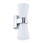 Cailin LED Wall Light Chrome And White