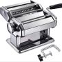 Manual Stainless Steel Pasta Maker Adjustable Thickness Settings