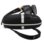 Focusfit Geometric Luxury Sunglasses UV350 Protection 9214-BL