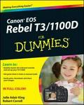 Canon EOS Rebel T3 1100D For Dummies Paperback