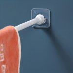 2 4 6PCS Non-punch Wall Hook Adhesive Strong Load-bearing Door Rear Hook Door Decoration Key Holder Multifunctional Practical Ho