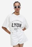 Denim Shorts - White