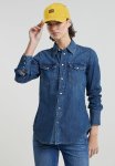 G-star Raw Slim Western Shirt Long Sleeve Wmn - Worn In Windward