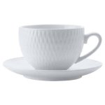 Basics White Diamonds Demi Cup And Saucer 90ML