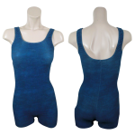 Tyr Sand Blasted Aqua Unitard Indigo Blue