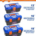Wadfow Tool Box Plastic 3PCE
