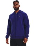 Men's Ua Rival Fleece Full Zip Hoodie - Sonar Blue Md