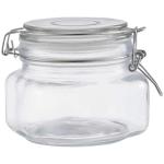 Glass Jar -square 1 Ea
