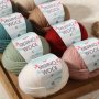 1PC Merino Wool Blend Yarn 50G - Soft & Cozy For Diy Knitting And Crochet Sweaters Scarves White