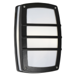 Die Cast Bulkhead White Poly Cover IP54 2X20W Es