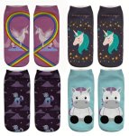 Unicorn Ankle Socks UNI2