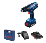 Bosch Professional Cordless Drill Gsb 180-LI 2 X 2.0AH Batteries Charger Case