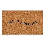 Calloway Mills 111981729 Hello Sunshine Doormat 17" X 29