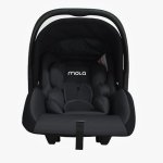 Mola Snug Grp 0+ Infant Baby Car Seat 0-13KGS - Charcoal Grey premium Black