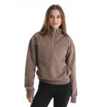 Luxe Otg Women's Fleece Sweattop