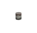 Ribbed Candle 5X5CM