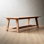 2.4M Griekwa Dining Table Oak