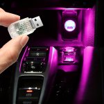Light Up Your Car With This Multifunctional USB Night Light - Pink