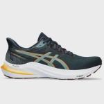 ASICS Men's GT-2000 V12 Wide - UK7 Black carrier Grey