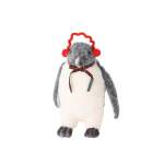 Penguin Standing Polyfoam And Polyester 22X18X35CM White And Grey - Ear Muffs