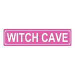 Witch Cave Halloween Metal Tin Sign Bar Cafe Garage Cave Home Room Wall Bathroom Farmhouse Garden Porch Patio Decor 8 X 8 Inch