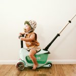 MINI2GO Deluxe Plus Ride On And Scooter - Mint