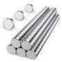 Round Refrigerator Magnets 100PCS 6 3MM Small Strong Fridge Magnets Office Magnets Whiteboard Magnets Durable MINI Magnets