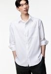 Regular Fit Modal-blend Shirt - White