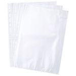 A4 35 Micron Sheet Protector Plastic Pockets 100 Pcs