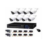 Ashcomonline 720P Indoor & Outdoor Security Camera With Night Vision And Wi-fi Connectivity