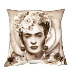 Frida Kahlo On Rose Brown Luxury Scatter