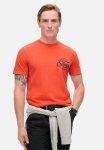 Copper Label Chest Graphic Tee - Denim Co Rust Orange