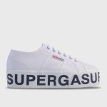 Superga Platform Lettering _ 171347 _ White - 5 White