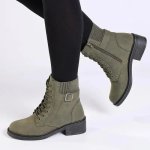 Madison Zadith Boot - Olive - 8
