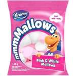 Maynards Mmmallow Pink And White Marshmallows 135GR