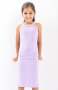 Big Girls Rib Bodycon Dress - Lilac - Lilac / 13-14 Years